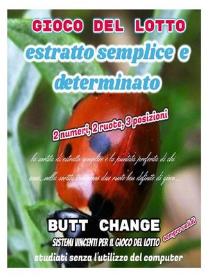 cover image of Gioco del lotto--estratto semplice e determinato